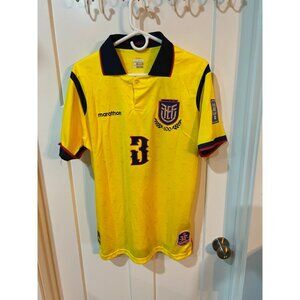 Ecuador national football team 2025 Centenary home jersey.